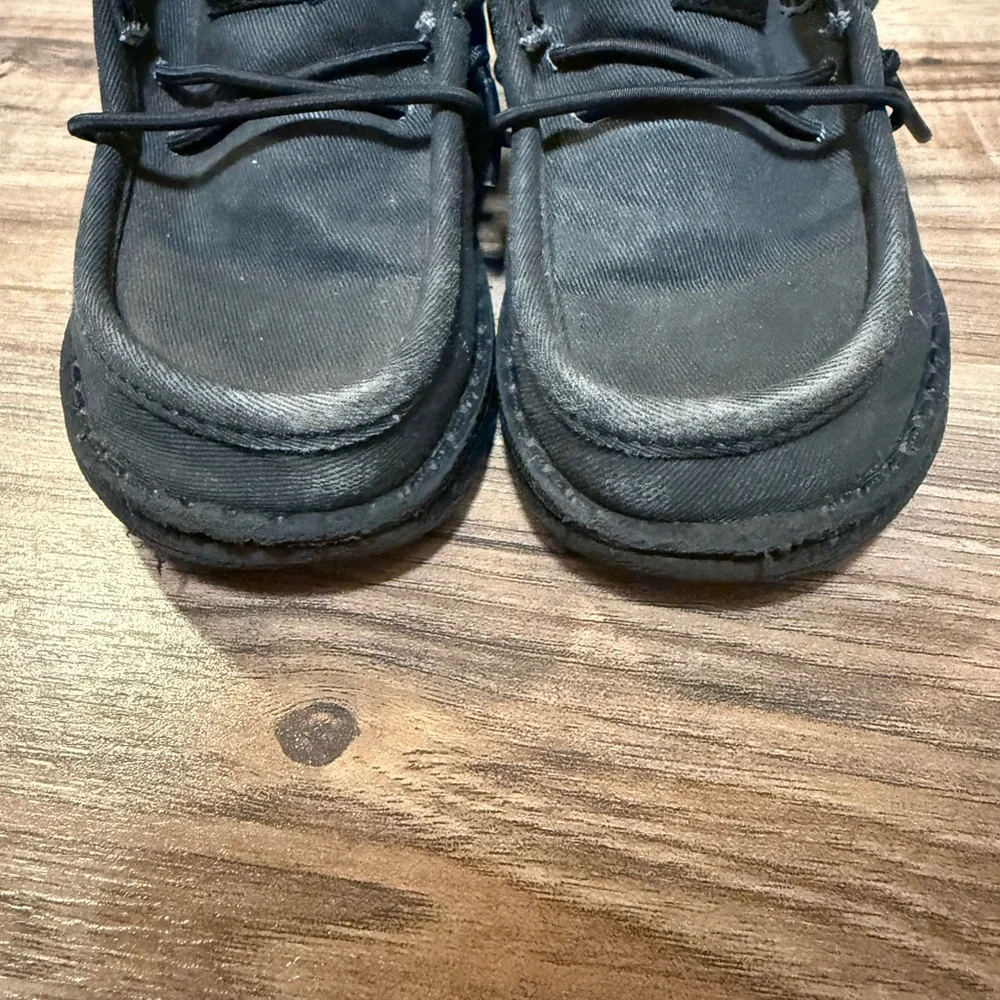 Hey Dude 8T Black Casual Slip-On Shoes